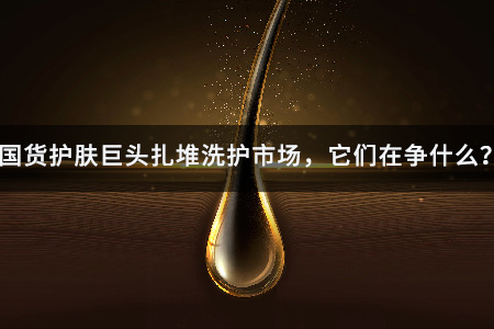 国货护肤巨头扎堆洗护市场，它们在争什么？